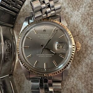 Rolex Datejust Silver Watch